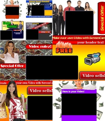 Product picture 10 GREAT VIDEO SQUEEZE PAGES -  UNRESTRICTED PLR!!!