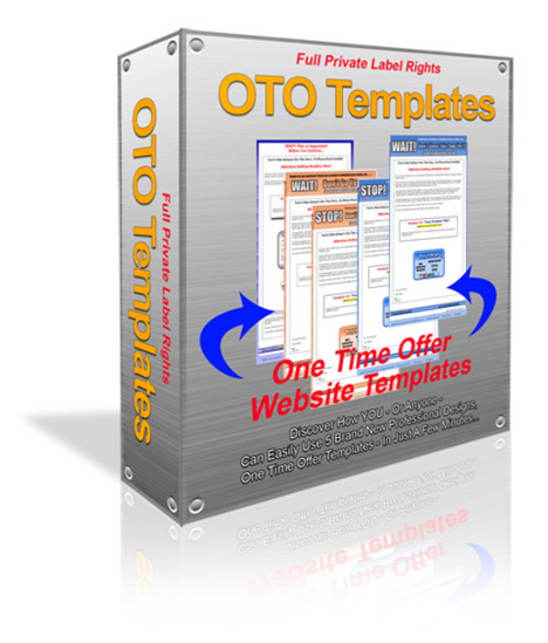 Product picture *NEW*  5 One Time Offer Templates - PLR !!!